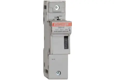 Mersen Sicherungshalter für Hutschienenmontage Anti-Vibration-Ausführung 14 x 51 mm Modulostar CMS14 50A 690V ac 1-polig