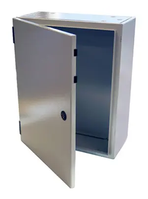 ABB SR2 Monobloc Stahl Wandanschlusskasten Grau IP65, HxBxT 300 mm, 200 mm x 150 mm