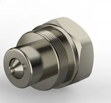 Produktfoto 1 von RS PRO TGW Hydraulik-Schnellkupplung Buchse, Kohlenstoffstahl, 1/4 in