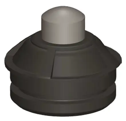 Produktfoto 1 von Siemens 3SE5 Betätigungselementkopf zur Verwendung mit Endschalter 3SE5