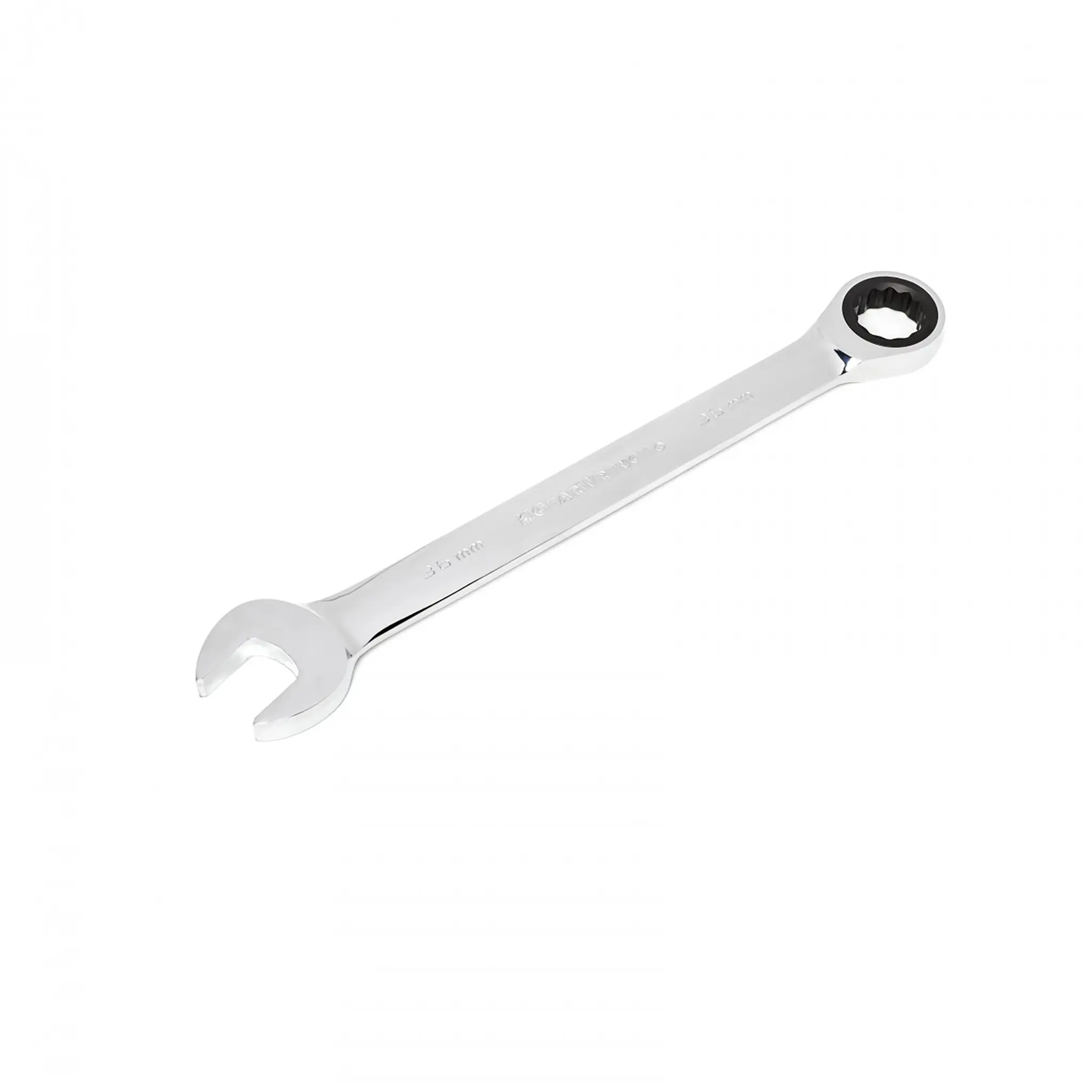GearWrench Gabel‑Ring Ratschenschlüssel Chrom 36 mm Legierungsstahl Schließer (NO), Länge 19.7 in