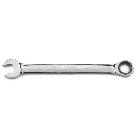 Produktfoto 1 von GearWrench Gabel‑Ring Ratschenschlüssel Chrom 46 mm Legierungsstahl Schließer (NO), Länge 25.4Zoll