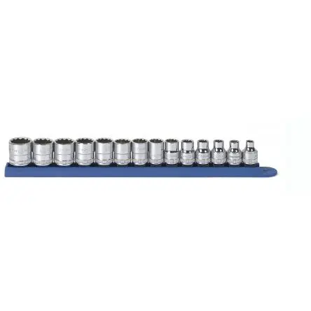 Produktfoto 1 von GearWrench Steckschlüsselsatz 3/8 in Vierkant Bit, Tief, Stecker-Buchse, Standard 14-teilig