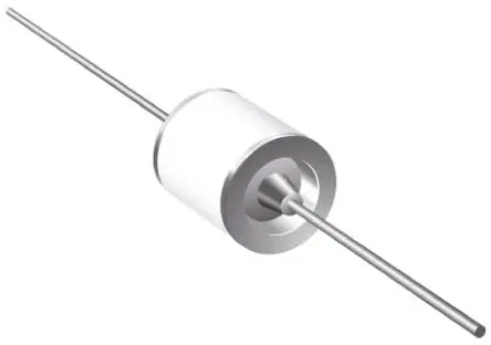 Produktfoto 1 von Bourns 2057 Gasentladungsröhre, Gasentladungsröhre, 10 kA, 75 V dc, Impuls 800V, 90 °C, Axial