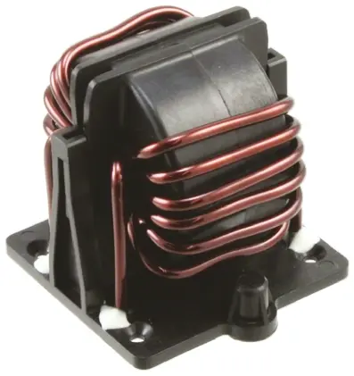 Produktfoto 1 von Schaffner RB Stromkompensierte Drossel, 250 μH, 50 A, Radial / R-DC 0.9 mΩ, max. 400 Hz, Ø 52 mm, Ø 2.5 mm x 58 mm