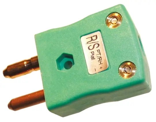 Produktfoto 1 von RS PRO Standardgröße Thermoelement-Steckverbinder Stecker für Thermoelement Typ R/S