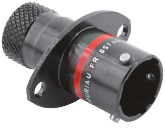Souriau Sunbank by Eaton 8STA 10 Standard Rundsteckverbinder Buchse 26-polig Stecker Frontplattenmontage IP40