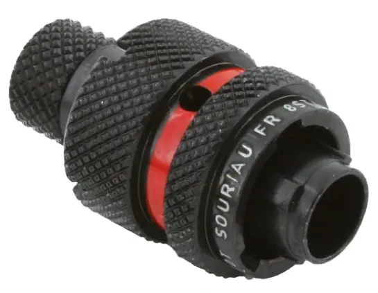 Produktfoto 1 von Souriau Sunbank by Eaton 8STA 8 Standard Rundsteckverbinder Stecker 12-polig Stecker 45A Kabel IP67