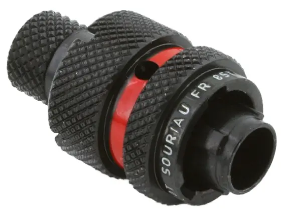Produktfoto 1 von Souriau Sunbank by Eaton 8STA 8 Standard Rundsteckverbinder Stecker 6-polig Stecker 5A Kabel IP67