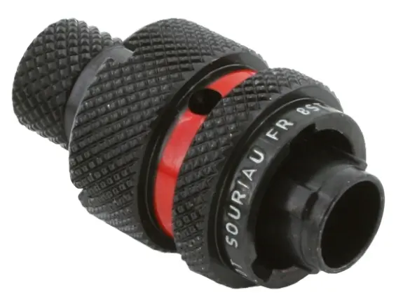 Produktfoto 1 von Souriau 8STA 8 Rundsteckverbinder Stecker 3-polig / 7.5A Kabelmontage, Crimpanschluss IP 67