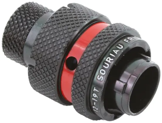 Produktfoto 1 von Souriau Sunbank by Eaton 8STA 10 Standard Rundsteckverbinder Stecker 6-polig Stecker 7.5A Kabel IP67