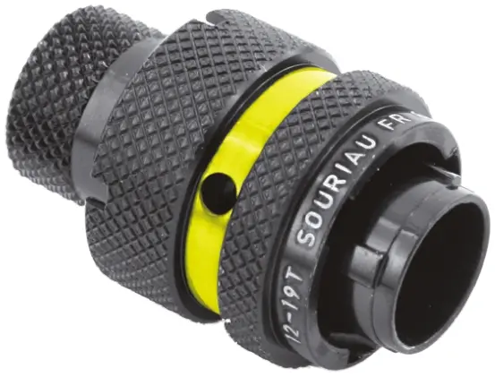 Produktfoto 1 von Souriau Sunbank by Eaton 8STA 10 Standard Rundsteckverbinder Stecker 13-polig Stecker 5A Kabel IP67
