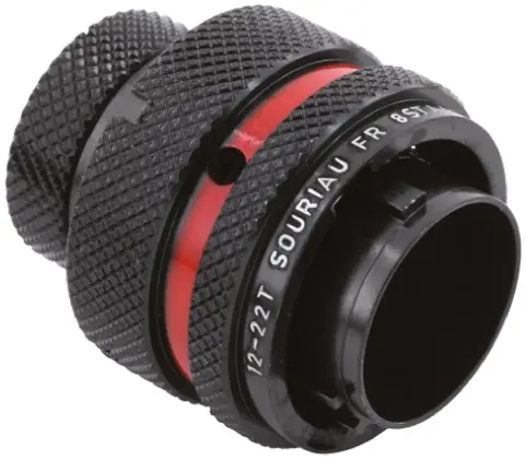 Produktfoto 1 von Souriau Sunbank by Eaton 8STA 14 Standard Rundsteckverbinder Stecker 37-polig Stecker 5A Kabel IP67