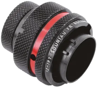 Produktfoto 1 von Souriau Sunbank by Eaton 8STA 16 Standard Rundsteckverbinder Stecker 55-polig Stecker 5A Kabel IP67