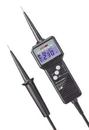 Produktfoto 1 von Gossen Metrawatt METRAVOLT 12D+L LCD Spannungsprüfer mit Durchgangsprüfung, CAT IV