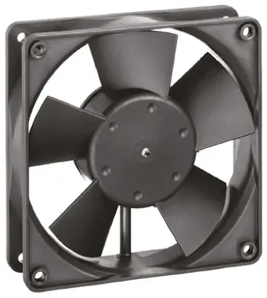 Produktfoto 1 von ebm-papst 4300 Axiallüfter, Hülse, 12V dc / 1.2 W 100 mA, 1550 U/min, 95 m³/h IP68 119 mm 119mm 32 mm
