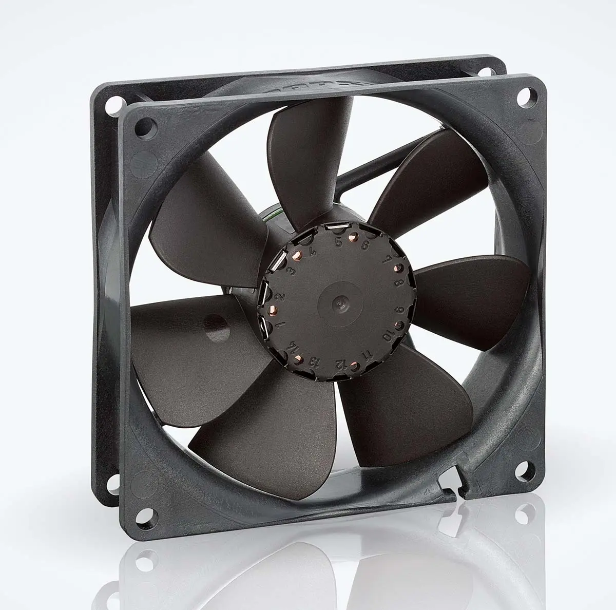 Produktfoto 1 von ebm-papst 3400 N DC-Axiallüfter, Gleitlager, 12 V dc / 1.1W, 92 x 92 x 25mm, 1950U/min, 61m³/h