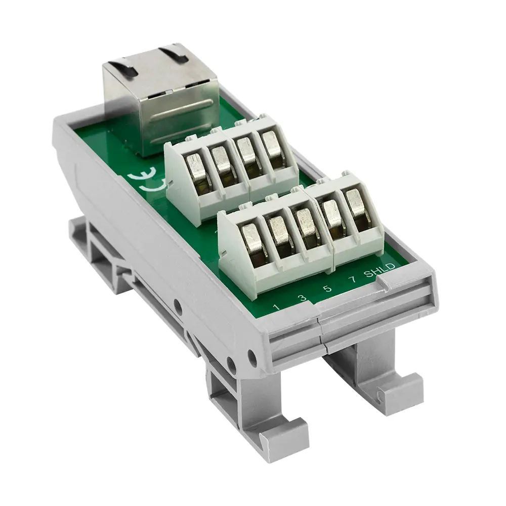 Produktfoto 1 von CAMDENBOSS CIM Schnittstellenmodul Schraubbefestigung, Buchse, 9-polig, 125 V dc, DIN-Hutschiene 500mA