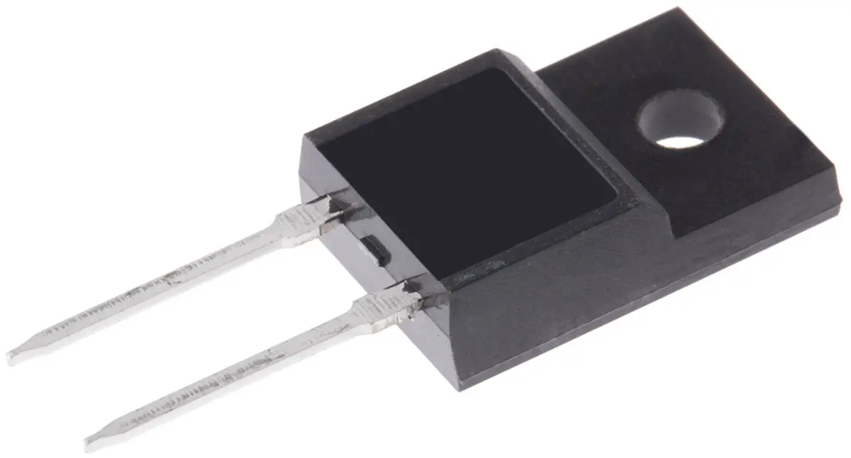 Produktfoto 1 von Vishay THT Schottky Diode, 45V / 10A, 2-Pin TO-220F