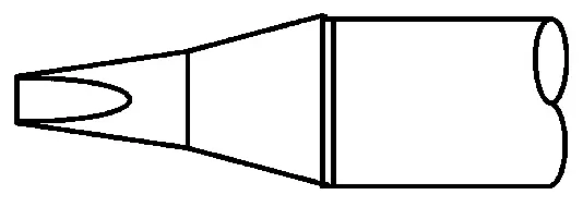 Produktfoto 1 von Metcal / SxP Lötspitze 1.5 mm flach 30° SCP für MFR-H1-SC2
