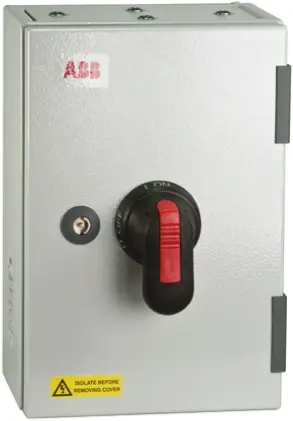 ABB Trennschalter 4P-polig 200A IP 65 415V ac 3-phasig