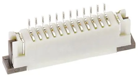Produktfoto 1 von Wurth Elektronik 686 ZIF, Oberfläche Gerade FPC-Steckverbinder, 30-polig Stecker / 1-reihig, Raster 1 mm, Lötstift