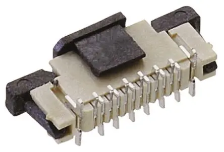 Produktfoto 1 von Wurth Elektronik 687 ZIF, Oberfläche Gerade FPC-Steckverbinder, 20-polig Stecker / 1-reihig, Raster 0.5 mm, Lötstift