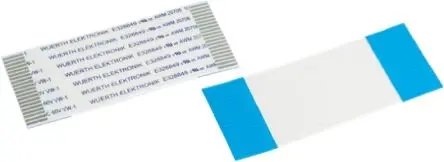 Produktfoto 1 von Wurth Elektronik WR-FFC Flachbandkabel 20, Raster 1 mm