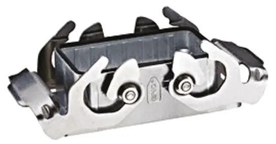 Produktfoto 1 von EPIC H-BE Gehäuse für robusten Stromversorgungsstecker 2 Hebel 2, Schott Steckverbindergehäuse, IP68