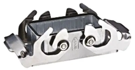 Produktfoto 1 von EPIC H-BE Gehäuse für robusten Stromversorgungsstecker 2 Hebel 2, Schott Steckverbindergehäuse, IP68