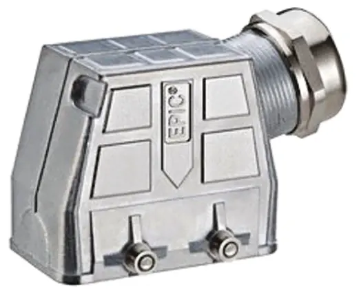 Produktfoto 1 von EPIC H-BE Kappe für robusten Stromversorgungsstecker 2 Hebel 2 Steckverbinderkappe, IP68