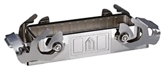 Produktfoto 1 von EPIC H-BE Gehäuse für robusten Stromversorgungsstecker 2 Hebel 2, Schott Steckverbindergehäuse, IP65