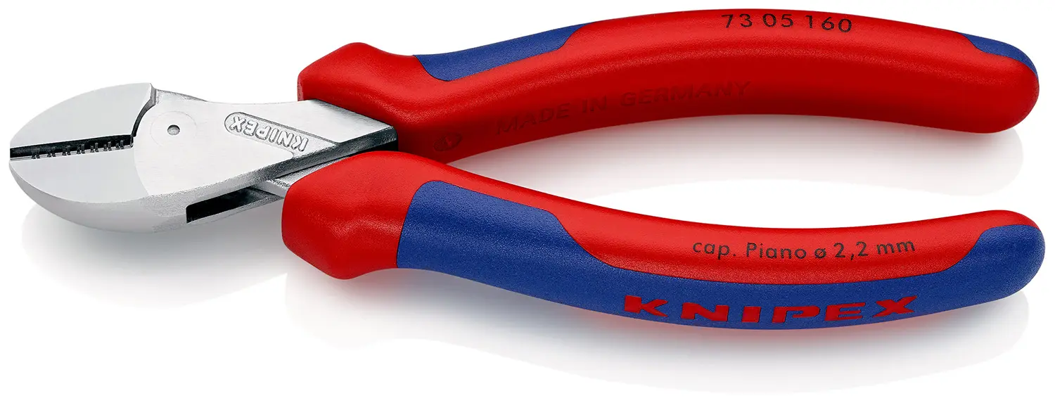 Produktfoto 1 von Knipex X-Cut® Diagonal Schließer (NO) 160 mm, Schneidleistung 4.8 mm