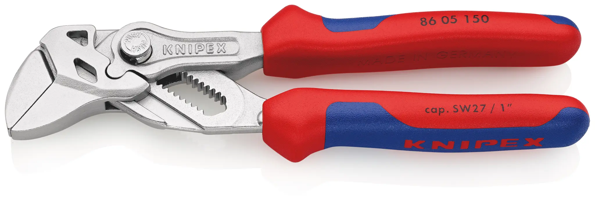 Produktfoto 1 von Knipex Zangenschlüssel Glatt 150 mm