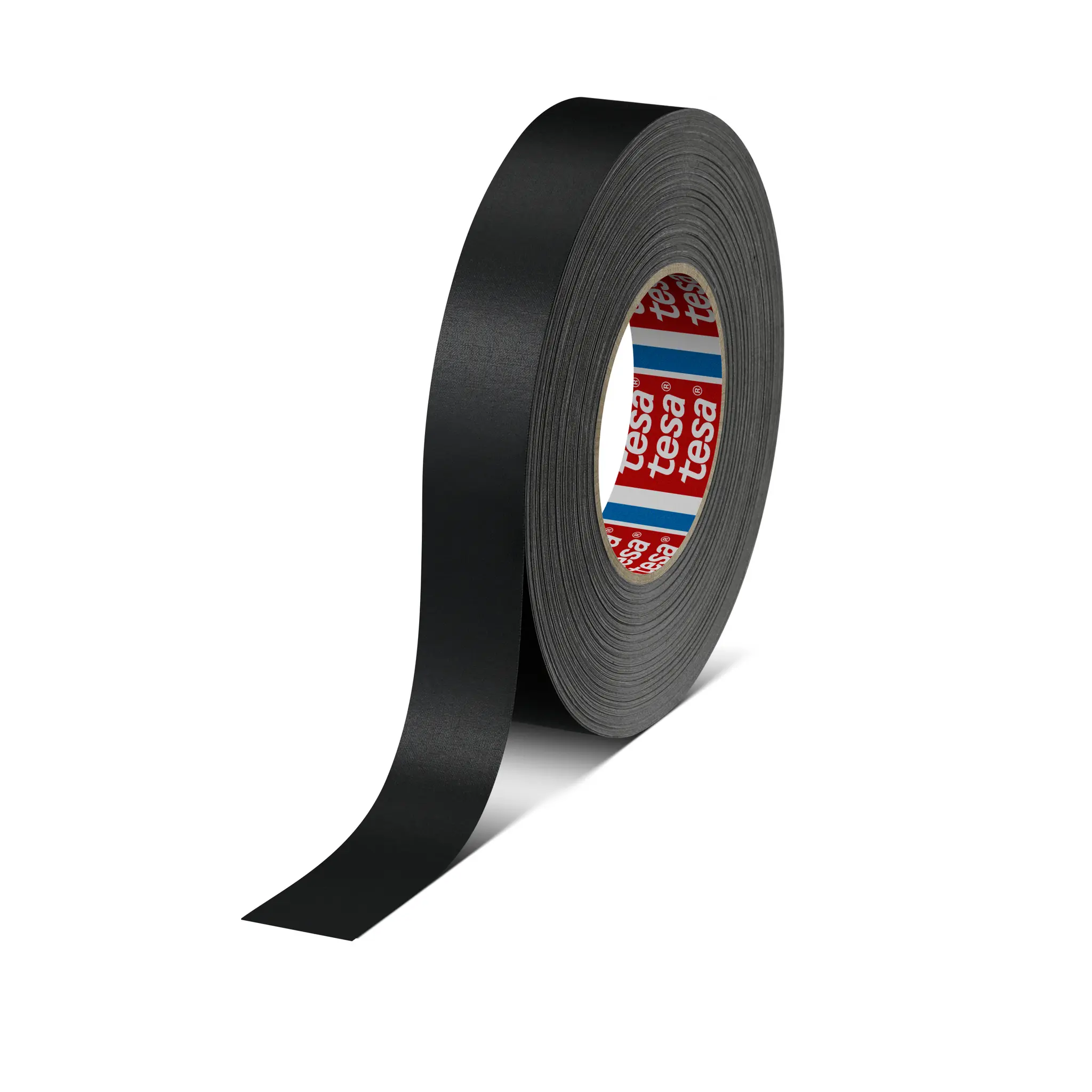 Produktfoto 1 von Tesa Tesa 4651 4651 Panzerband, Acrylbeschichtetes Tuch Schwarz, 0.31 mm x 25 mm x 50 m Acryl beschichtet