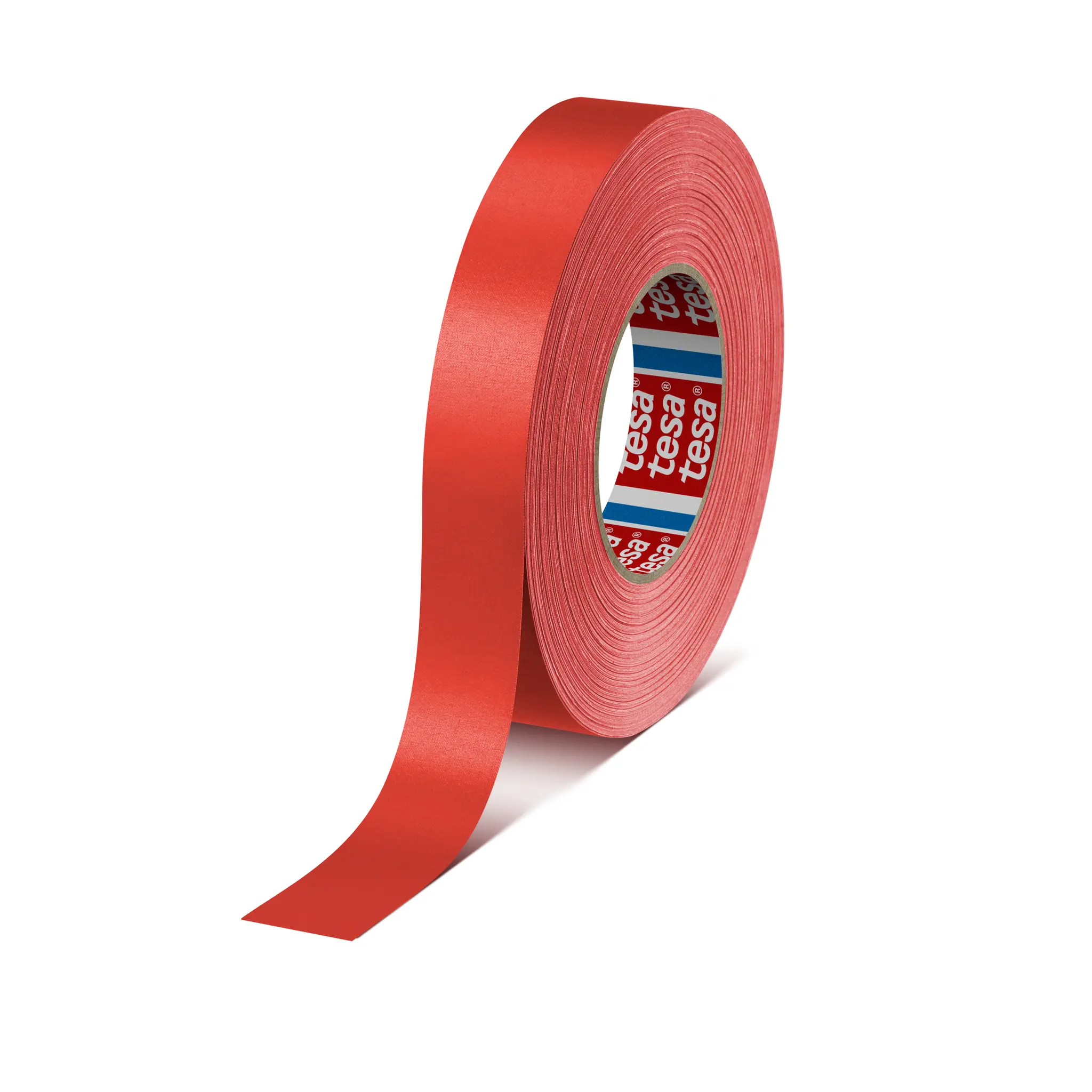 Produktfoto 1 von Tesa Tesa 4651 4651 Panzerband, Acrylbeschichtetes Tuch Rot, 0.31 mm x 25 mm x 50 m Acryl beschichtet
