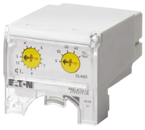 Produktfoto 1 von Eaton PKE Elektronischer Schutzschalter 690V, 12 A L. 41.6 mm x 45 mm
