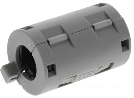 Produktfoto 1 von TDK ZCAT Ferrithülse, Typ Ferritkern 32 mm, 30 Material 22 mm, 320 Ω @ 100MHz 36 mm, für Kabel-Ø 11 mm Zum Öffnen,
