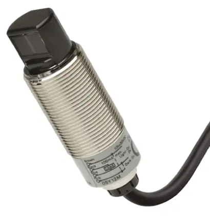 Produktfoto 1 von Omron E3RB Zylindrisch Optischer Sensor, Durchgangsstrahl, PnP Ausgang, Vorverdrahtet