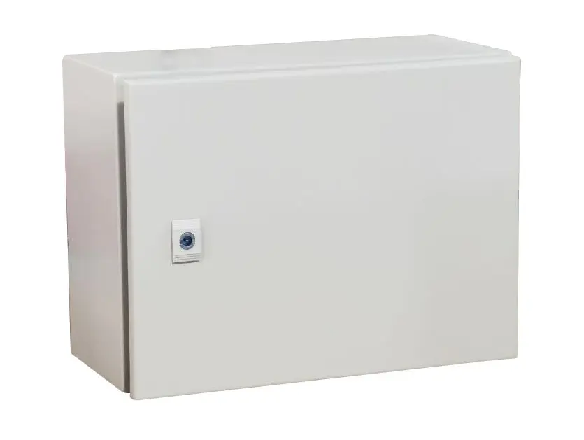 Produktfoto 1 von RS PRO Stahl Wandanschlusskasten RAL 7032 IP66, HxBxT 300 mm, 400 mm x 200 mm