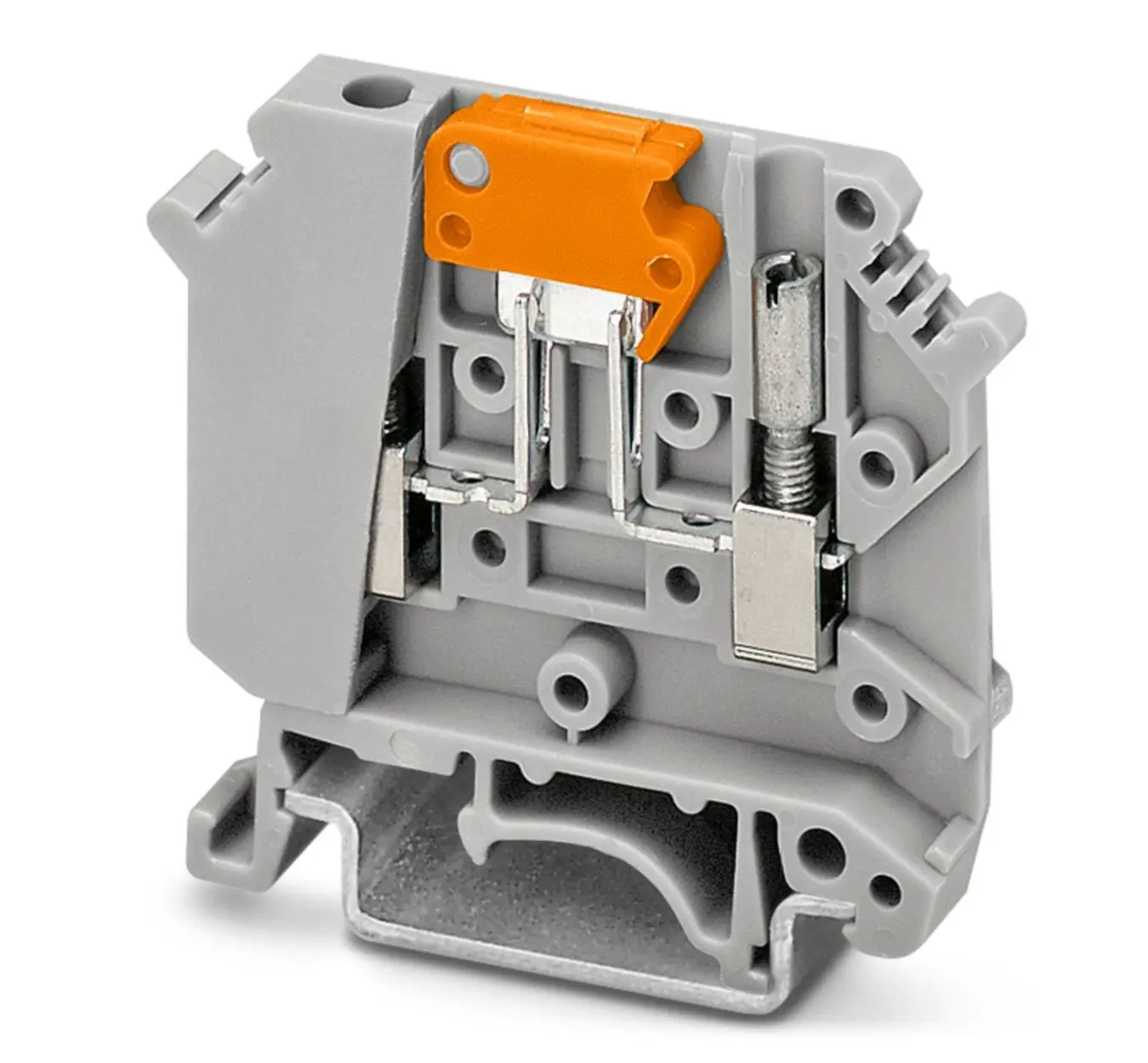 Phoenix Contact UK 5-MTK-P/P Anschlussklemmenblock DIN-Schiene 1 Grau, 0.2 to 6 mm², 500 V Schraubbefestigung KEMA,