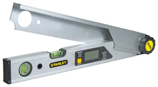 Produktfoto 1 von Stanley Neigungsmesser, Typ Digital, 400 mm, Rahmen Aluminium, 2 Libelle/n Wasserdicht/Wasserbeständig, ±0.1°
