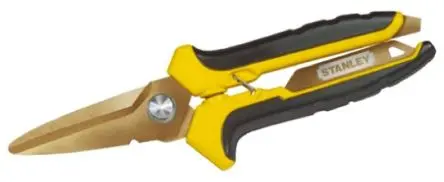 Produktfoto 1 von Stanley 312mm Blechschere für Kupfer, Eisen, Kabel, Weichstahl