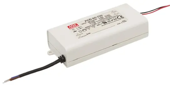 Produktfoto 1 von MEAN WELL LED-Treiber, 60 W 180 → 295 V ac LED-Treiber 2 A, Ausgang 18/30 V