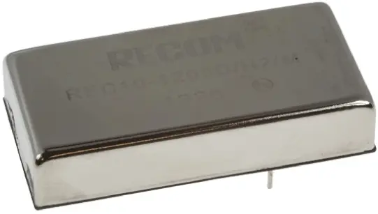 Recom REC10 DC/DC-Wandler 10W 24 V dc IN, 5V dc OUT / 2A Durchsteckmontage 1 kV ac, 2kV dc isoliert