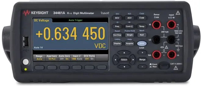 Produktfoto 1 von Keysight Technologies Truevolt 34461A Werkbank Digital Multimeter Echteffektivwert, CAT, 100 mΩ