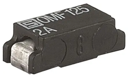 Produktfoto 1 von Schurter Nicht zurücksetzbare Sicherung 125mA 125V ac/dc Thermoplast F 3.1mm 2.6 mm
