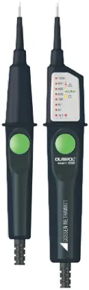 Produktfoto 1 von Gossen Metrawatt DUSPOL expert 1000 LED Spannungsprüfer mit Durchgangsprüfung, CAT III 1000V