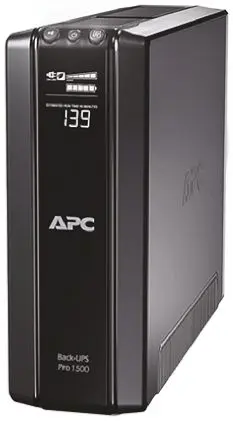 Produktfoto 1 von APC 230V Power-Saving Back-UPS Pro 12-Kanal Eigenständig Unterbrechungsfreie Stromversorgung, 1500 VA 865 W, 230V