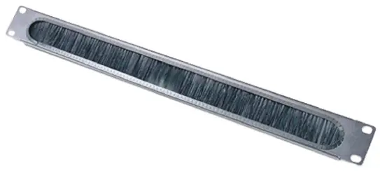 Produktfoto 1 von APC 1 U Kabelorganisator Bürstenleiste zur Verwend.mit InfraStruXure, ISX-Racks, Stahl 44 mm 15 mm 483 mm